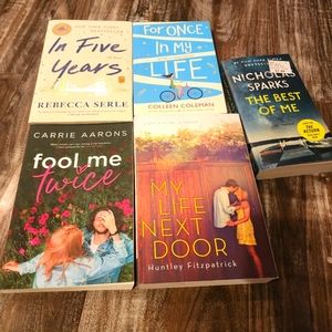 5 Rom&Rom/com Books/various authors